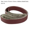 Sourcingmap 2-Inch x 72-Inch Aluminum Oxide Sanding Belt 60 Grits