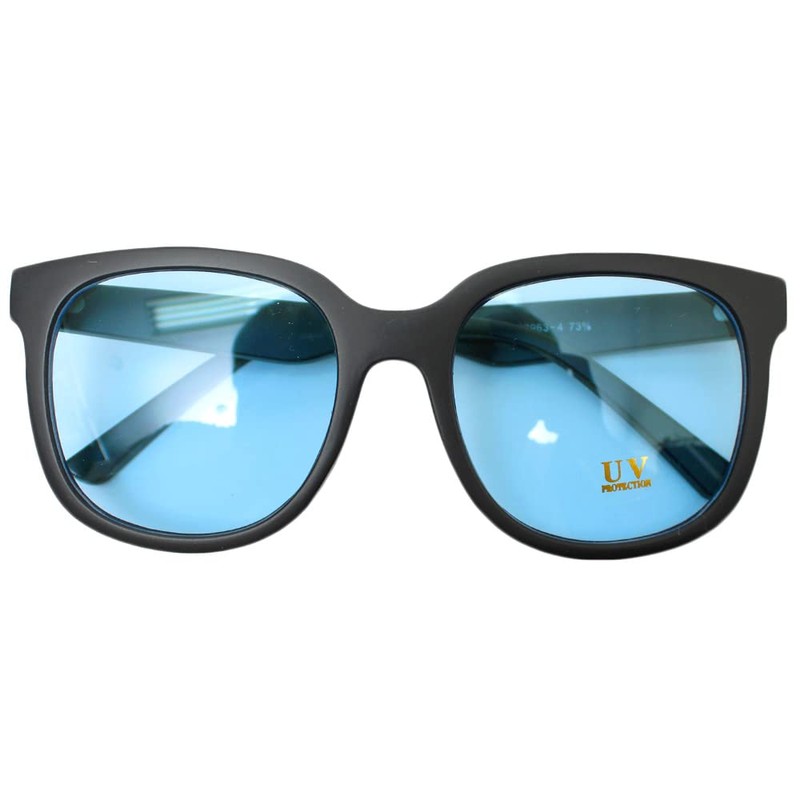 [One Colors] Non-prescription glasses Men's Big Frame Wellington Sunglasses UV