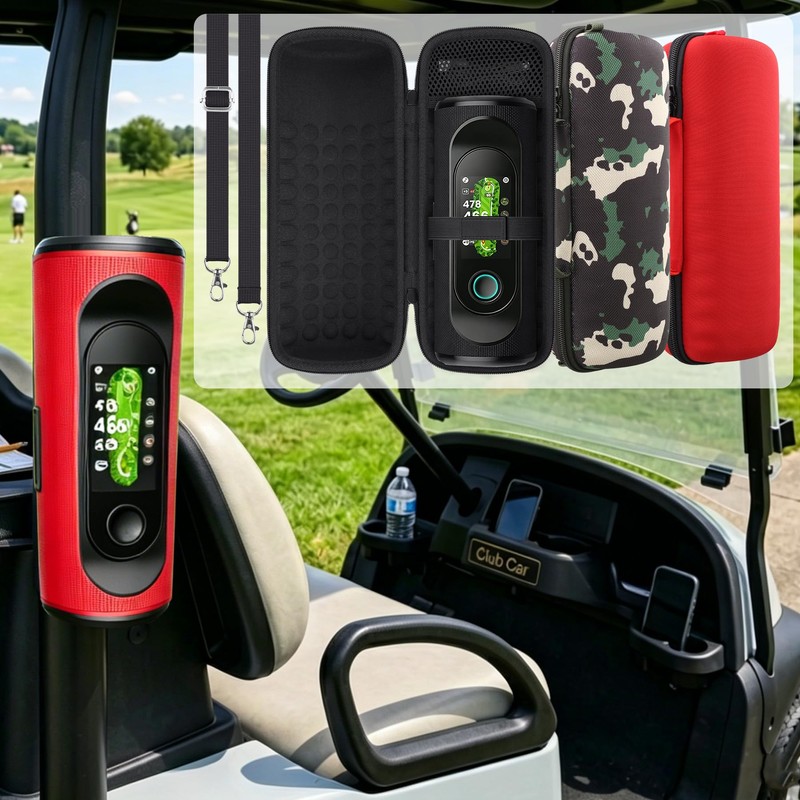 Hard Case for MILESEEY GeneSonic Pro Detachable Golf GPS Speaker,