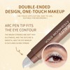 Pearl White Eyeshadow Stick, Metallic Highlight Pencil Crayon Brighten Pen