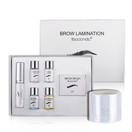 Eyebrow Lamination Kit, Eyebrow Lift Kit, DIY 3D Perm For Brows, 6 Weeks Long Lasting, Semi-Permanent Brow Perm Kit Suitable for Home DIY & Salon Use