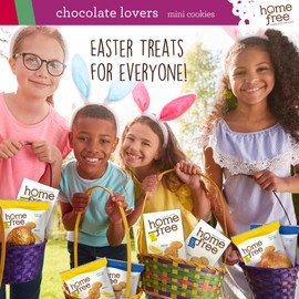 Homefree Treats — Allergy Friendly Cookies Variety Pack – Peanut Free School Snacks – Vegan Chocolate Lovers Cookie Assortment – Chocolate Chip, Double Chocolate, Mint Chocolate (6 Count)