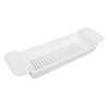 Expandable Bath Shelf Multi Function Storage Adjustable Bathtub Caddy Tray