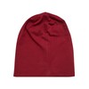 MSTRDS Unisex_Adult Jersey Beanie Hat, Brown (Maroon 1152,4564), One Size
