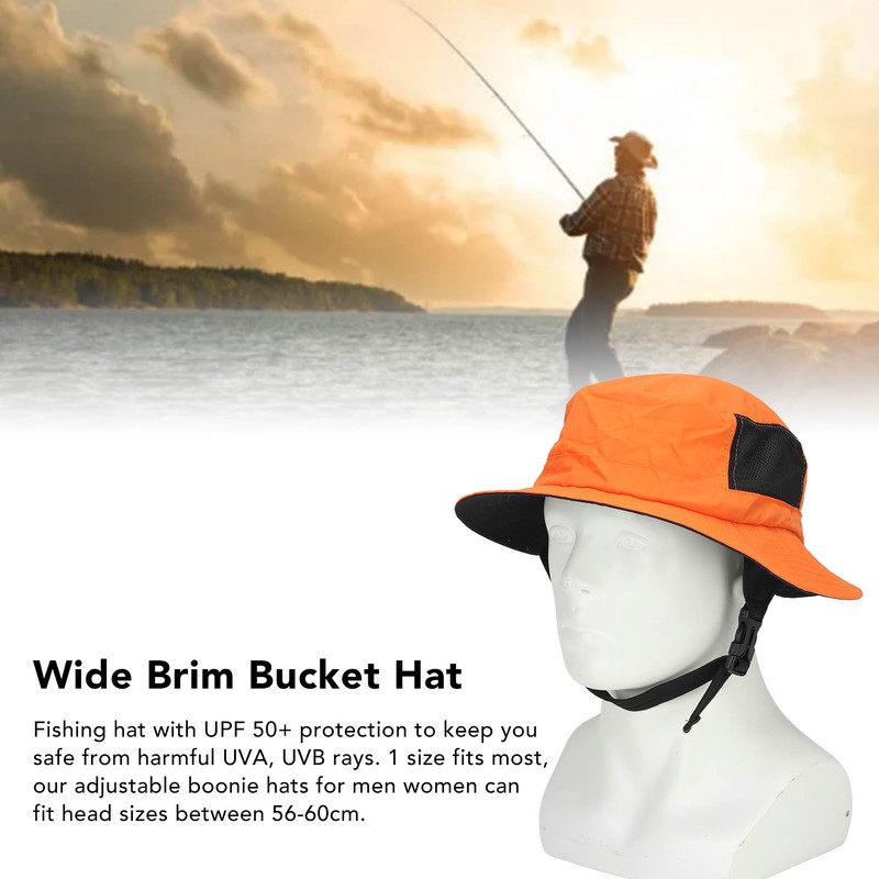 UPF 50+ Wide Brim Sun Hat For Men Women Foldable