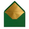 25 x B6 envelopes with gold inner lining, 12.5 x