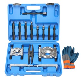 GEAROLL 14Pcs Bearing Puller Set, 5 Ton Capacity Bearing Splitter Tool Kit, Pinion Wheel Bearing Removal Kit with 2" and 3" Jaws, Heavy Duty Bearing Splitter Tool Kit