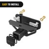 Nilight 2 Inch Rear Trailer Hitch Receiver Class 3 Tow