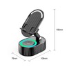 AKLLCCR 5-in-1 Wireless Bluetooth&Induction Audio Speaker and Cellphone Stand Emergency