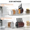 Housolution Pot and Pan Organizer Rack for Cabinet, Stainless Steel