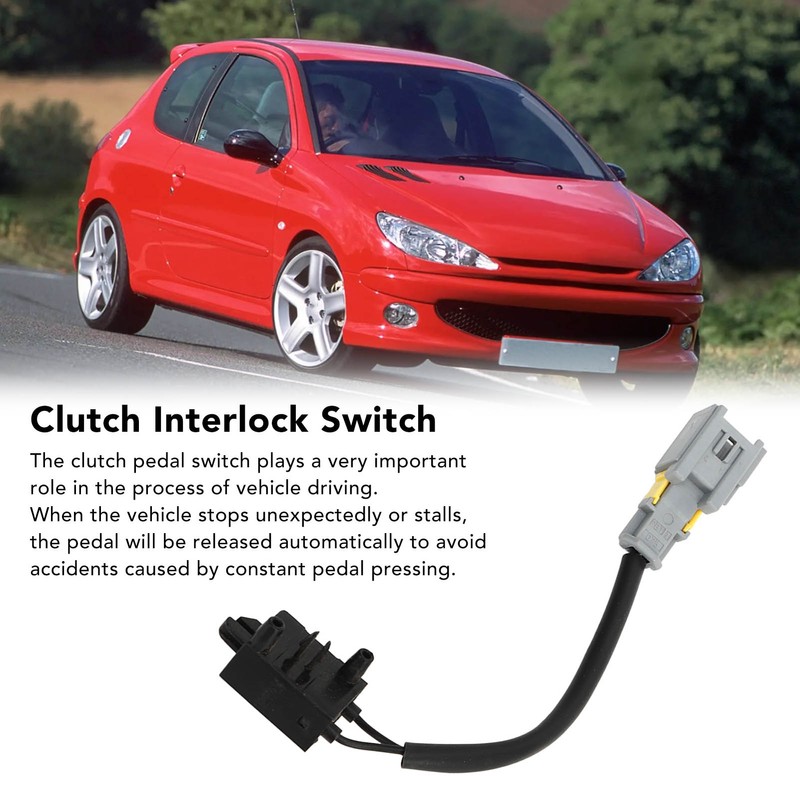 Clutch Pedal Switch 218924 Clutch Starter Interlock Switch Replacement for