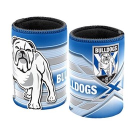Canterbury Bulldogs NRL Rugby Logo Can Cooler