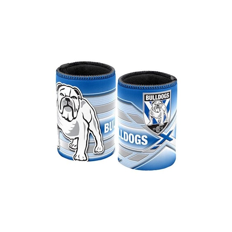 Canterbury Bulldogs NRL Rugby Logo Can Cooler