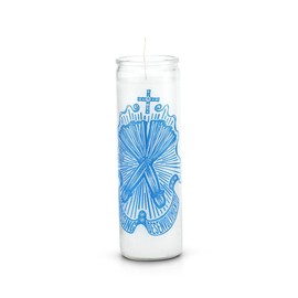 7 Day Uncrossing Prayer Candle White for Hex, Jinx Removal, Spiritual Healing Spell-Casting Witchcraft Wishing Manifestation Magical Positive Energy Protection Blessing Ritual Wish Candles
