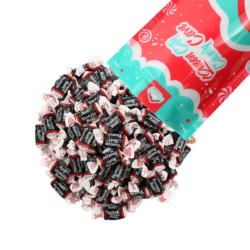 Chocolate Mini Rolls - Bulk Tootsee Candy, Individually Wrapped Mini