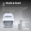 Ledvion - 3 x LED Recessed Spotlights, Dimmable, 5 W,