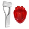 1 Piece Grape Slicer and 1 Piece Strawberry Slicer, Fruit
