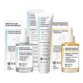 Weud Skincare Reafirm Repara Hidrata Sérum Crema 3pzs                                                                                                 