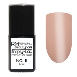 RM Beautynails Simply-Lac Premium UV Polish No. 8 Rose Pink 10 ml