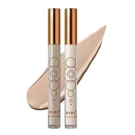 GECOMO 2PC Highlighter, 3D Creation, Shading Highlight, Liquid Stick, Contour, Concealer, Natural Makeup, Small Face, 3D Face Mat, Nose Muscles, Beginner Cosmetics (01#+02#)