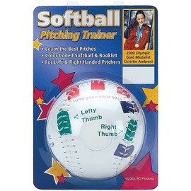 Markwort Christie Ambrose's Softball Pitching Trainer, 11-Inch,White