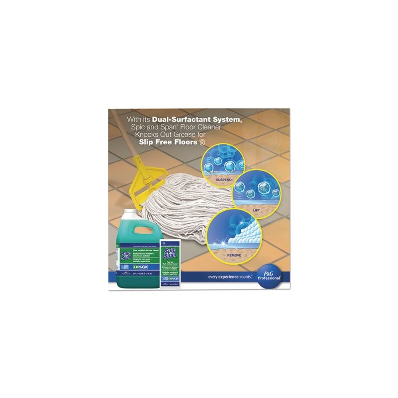 Procter And Gamble-Dwos 3-Oz.Packet Is Spic & Span Liquid Floo-7032