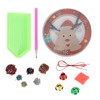 Rhinestone Painting Christmas Cute Elk Pendant DIY Relaxing Ornaments for