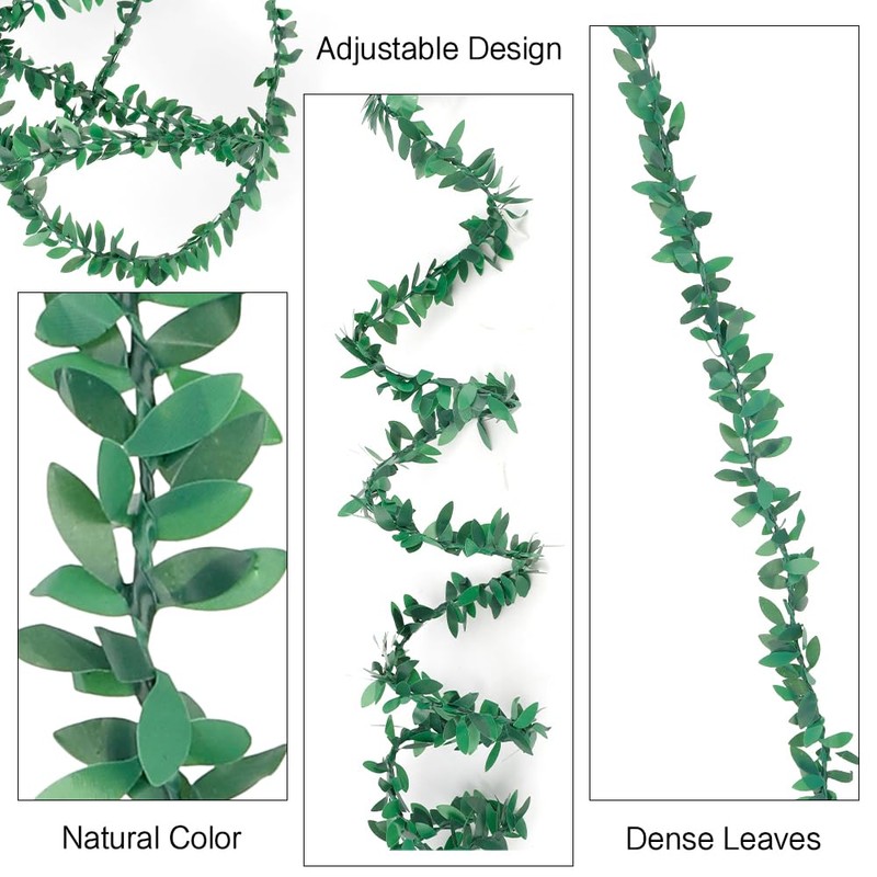 Artificial Ivy Garlands Green Leaves,for Home Garden Accessories Wedding Party