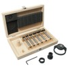 Fulton 6 Piece Coin Forstner Bit Set with Adjustable Depth