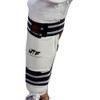 Wacoku Unisex's WTF Approved Shin Pads-White, X-Large