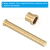 PATIKIL 150 Grain Archery Arrow Brass Insert, 6 Packs Insert