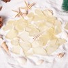 Versatile Sea Glass for Crafts - 16oz Yellow Frosted Dyed