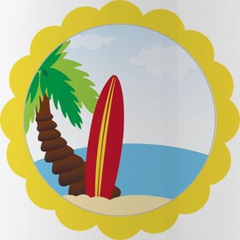 CafePress Surfing Stainless Water Bottle 1 1.0L (34 oz) Stainless Steel Water Bottle