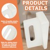 10 Pcs Pocket Door Bottom Guide, Plastic Sliding Door Track