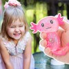 2 PCS Axolotl Squishy - Axolotl Toy, Soft Squeeze Fidget