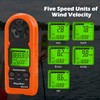 Handheld Anemometer WapoRich RQ-818, Digital LCD Backlight Wind Speed Meter