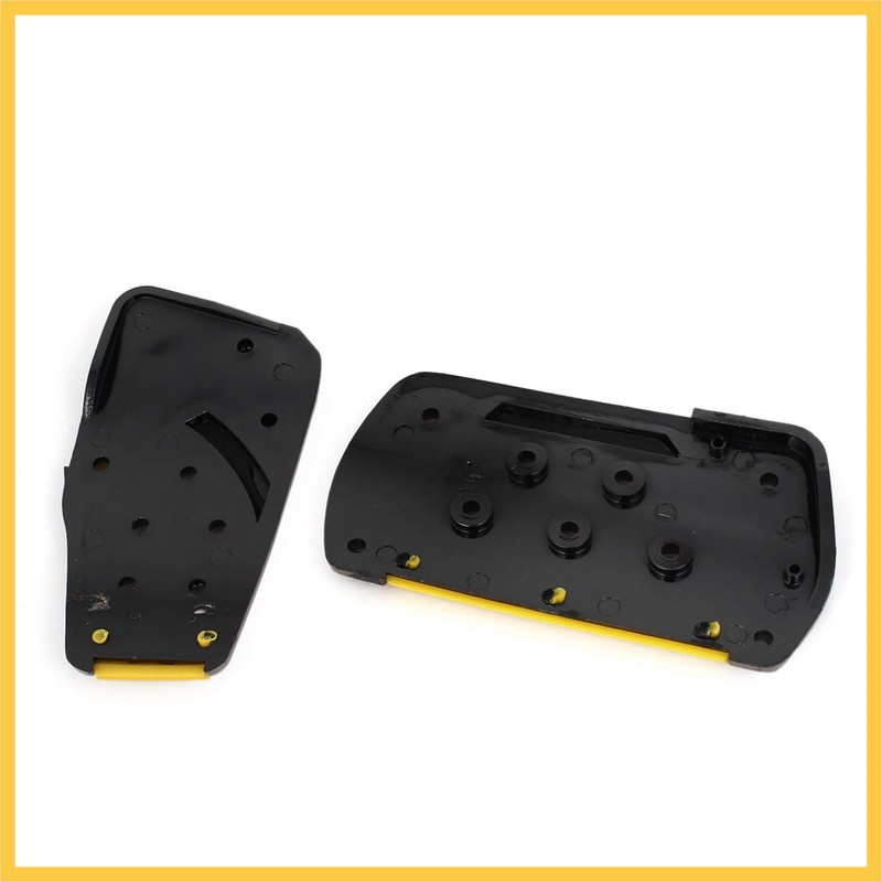 REPAIROCK Manual Car Clutch Brake Gas Pedal Pad Kit Set