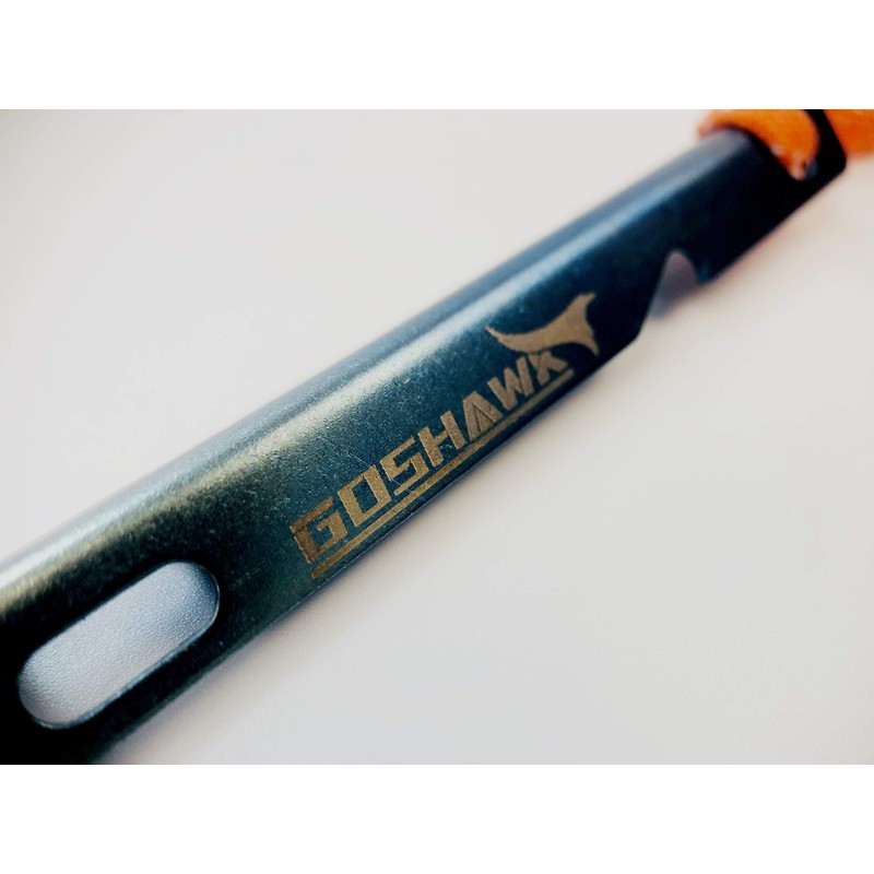 Goshawk 6 Pcs Titanium Outdoor Camping Trip Tent Peg Ground