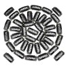 Clips Extensiones 100 Piezas Color Negro
