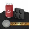 MMasters 4-Round Premium Graphite Ingot Mold for Metal Casting &