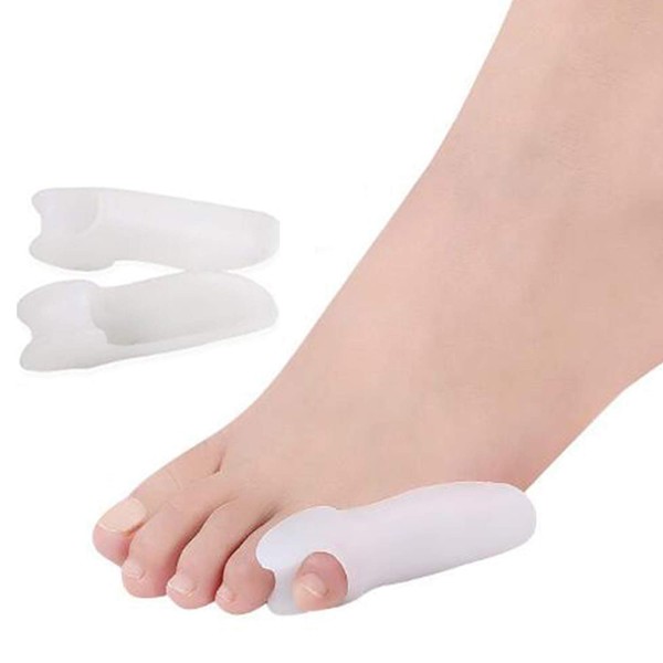 10 Pcs Little Toe Protector Toe Separators, Pinky Toe Bunionette Corrector, Toe Straighteners Spreaders, Bunionette Protect, Pain Relief and Overlapping Orthotics