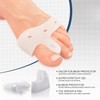 Adjustable Bunion Corrector&Toe Separators for Women and Men-Bunion Relief,Overlapping Toes
