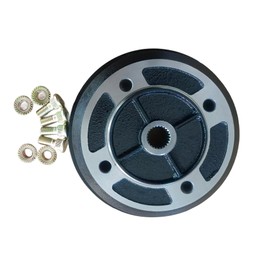 WANTONE RACING Front Brake Drum Hub 41038-1227 with Lug Bolts Replacement for 1994-2000 Kawasaki Mule 2010 2020 2030 2500 2510 2520 kaf540 KAF950 UTV