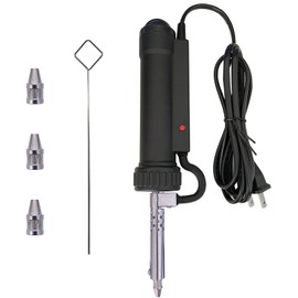 Electric Solder Sucker Vacuum,Automatic Desoldering Pump,Black Desoldering Tool For One-Handed Use And Reliable Suction,Designed for extended use Tin Removal Work Ac110v 30w Desoldering Gun for Home