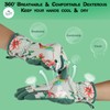 SLARMOR Leather-Gardening-Gloves for Women - Thorn-Proof Work-Gloves with Touch Screen