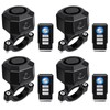 NineLeaf Bike Alarm with Remote, Vibration & Motion Sensor, USB