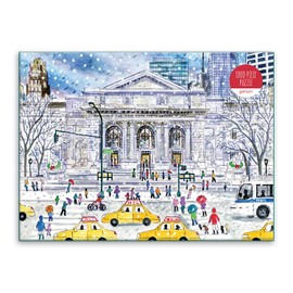Galison Michael Storrings New York Public Library 1000 Pc Puzzle, Multicolor