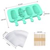 Popsicles Molds, Ozera 2 Pack Homemade Cake Pop Molds, Reusable
