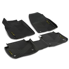 Floor Mats TPE Cargo Liners Compatible with Honda CRV 2023 2024 2025(Include Hybird) 1st & 2nd Row