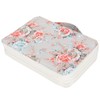 Pencil Case 200 Slots Rose Printed 4‑Layer Zipper Pen Holder